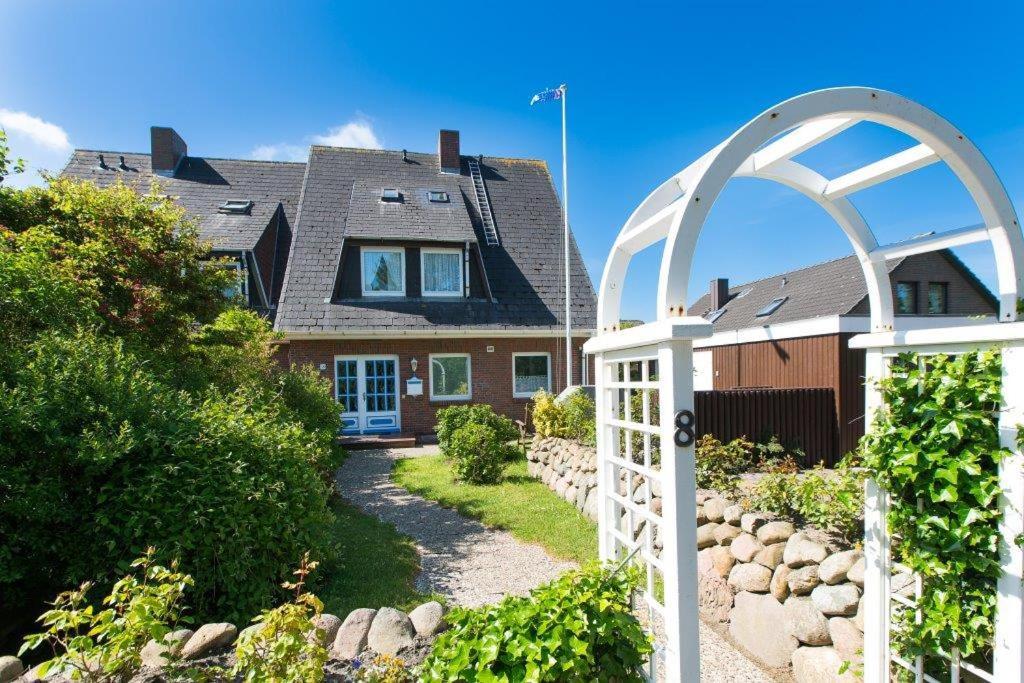 Ferienwohnung Blaue Huis Erdgeschoss Wenningstedt-Braderup Bagian luar foto