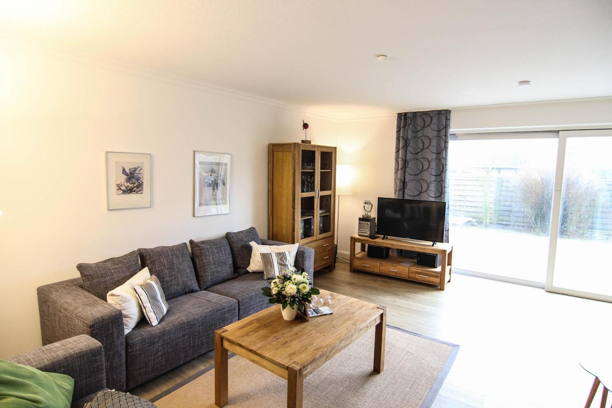 Ferienwohnung Blaue Huis Erdgeschoss Wenningstedt-Braderup Bagian luar foto